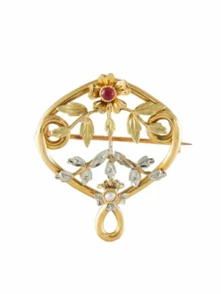 Broche Florale
