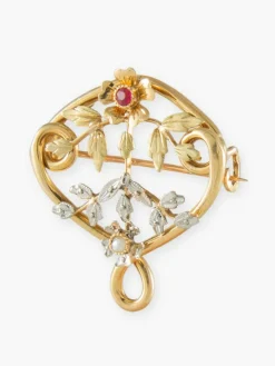 Broche Florale