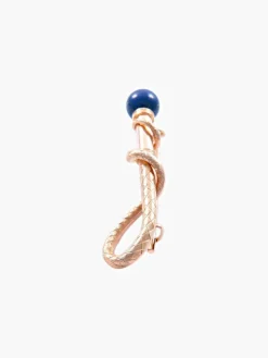 Broche Fouet Lapis lazuli