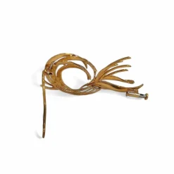 Broche gerbe de plumes