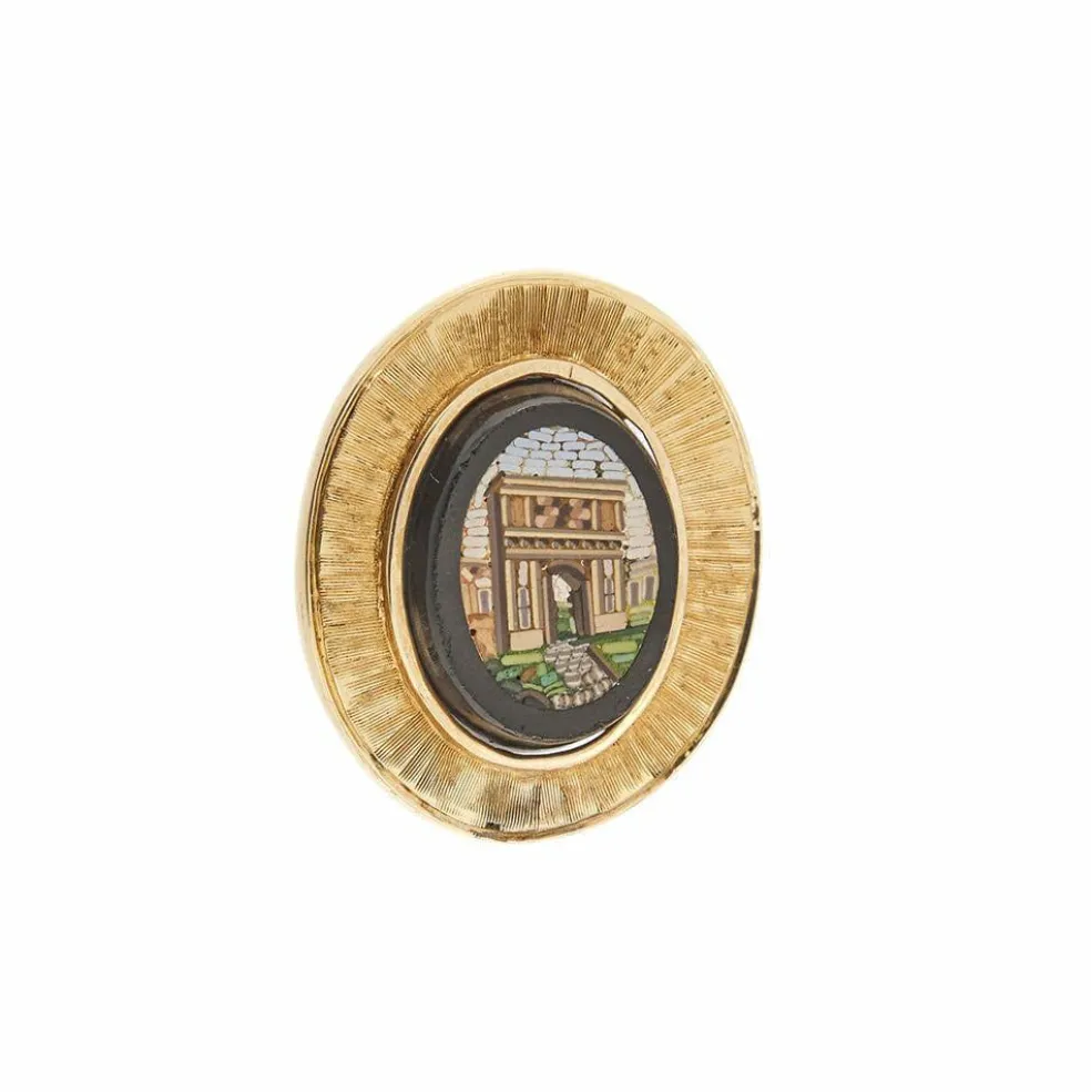 Broche micromosaïque