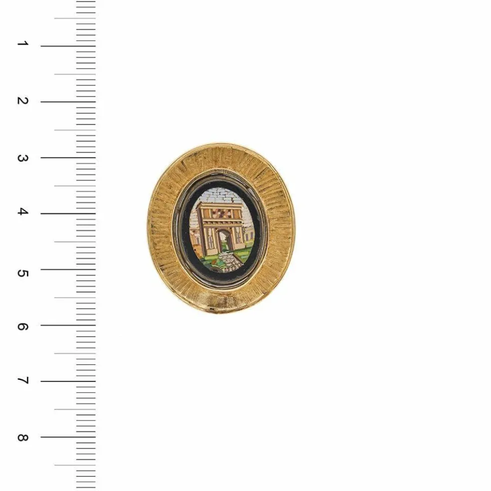 Broche micromosaïque