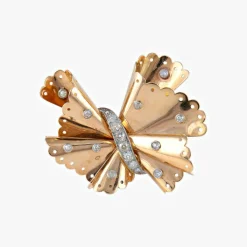 Broche Noeud papillon Diamants