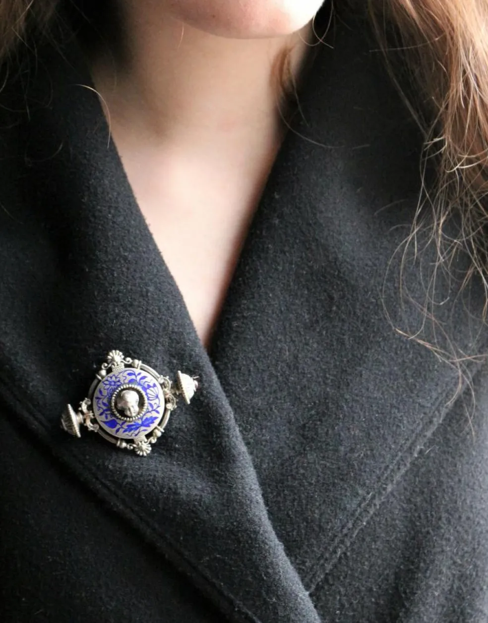 Broche néo-Renaissance XIXe