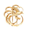 Broche oiseau diamants