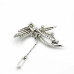 Broche Or & diamants