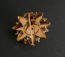 Broche Or 2 Tons, Poinçon Ancien Tête De Cheval