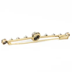 Broche Or blanc Diamant