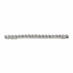 Broche Or blanc Diamant