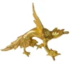Broche or, griffon volant ou dragon