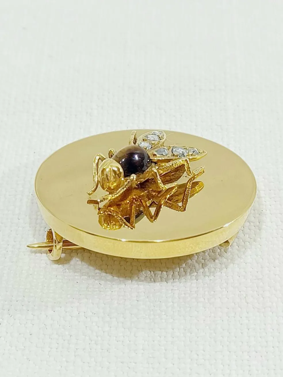 Broche Or Guêpe