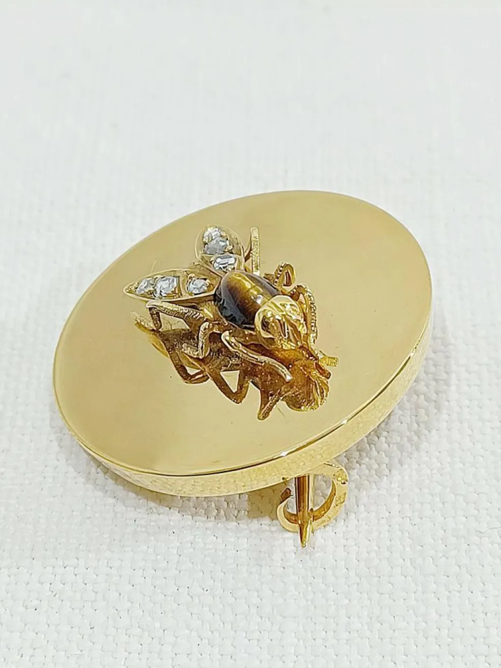 Broche Or Guêpe