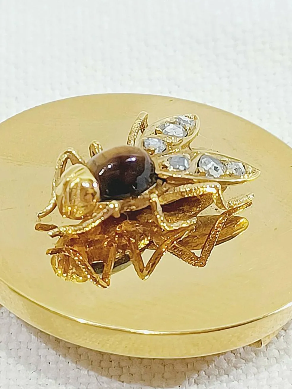 Broche Or Guêpe
