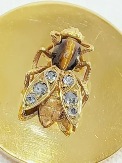 Broche Or Guêpe