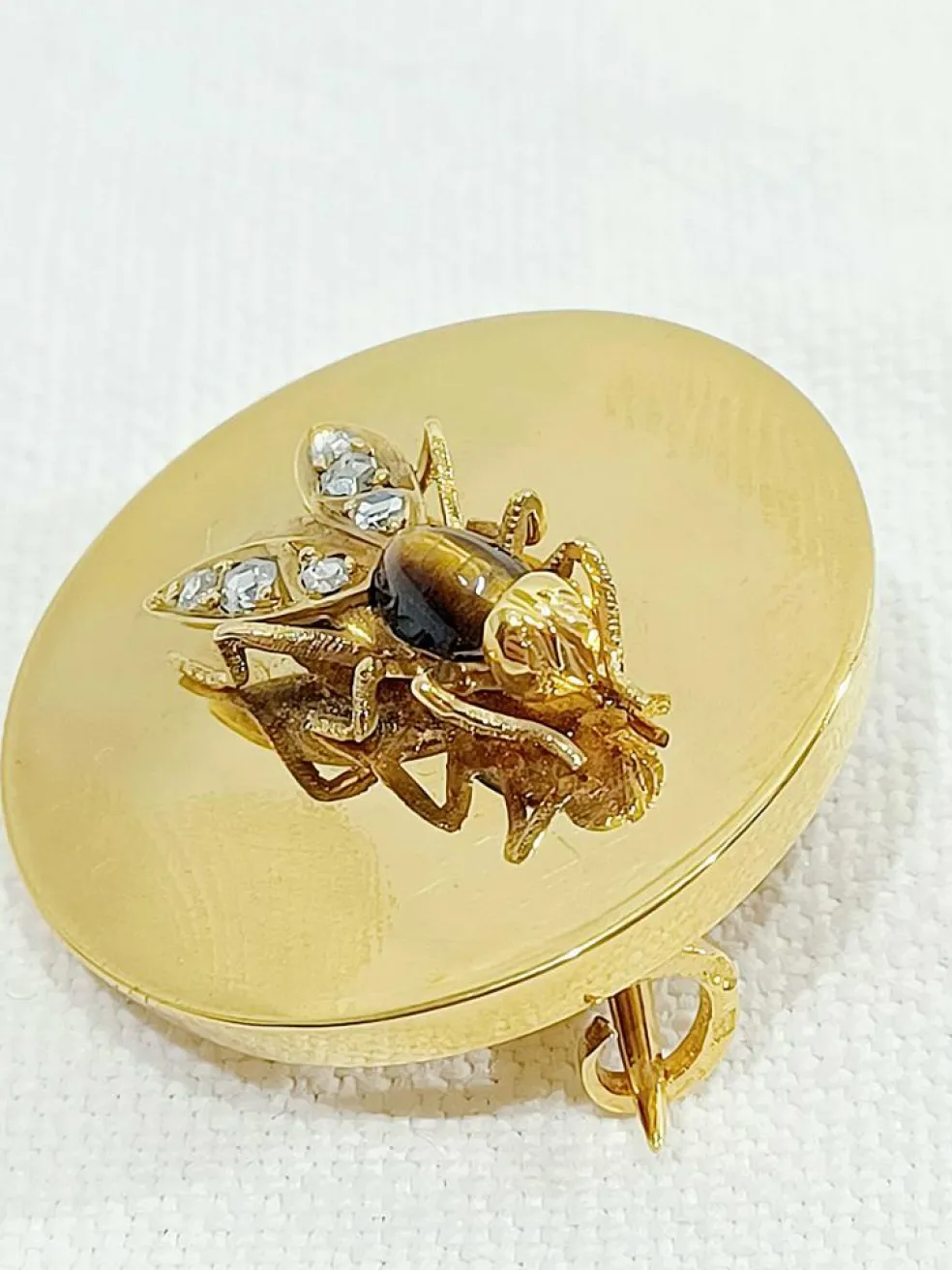 Broche Or Guêpe