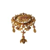 Broche or jaune Rubis et diamants