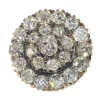 Broche or rose, diamant