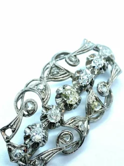 Broche Pendentif Diamants vers 1900