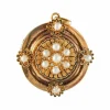 Broche Perles Or jaune