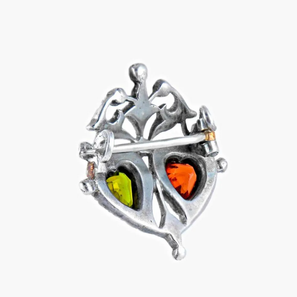 Broche pour les amoureux