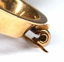 Broche rétro diamants