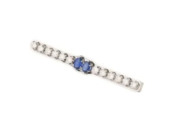 Broche saphirs et diamants