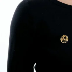 Broche serpent or jaune rubis diamant