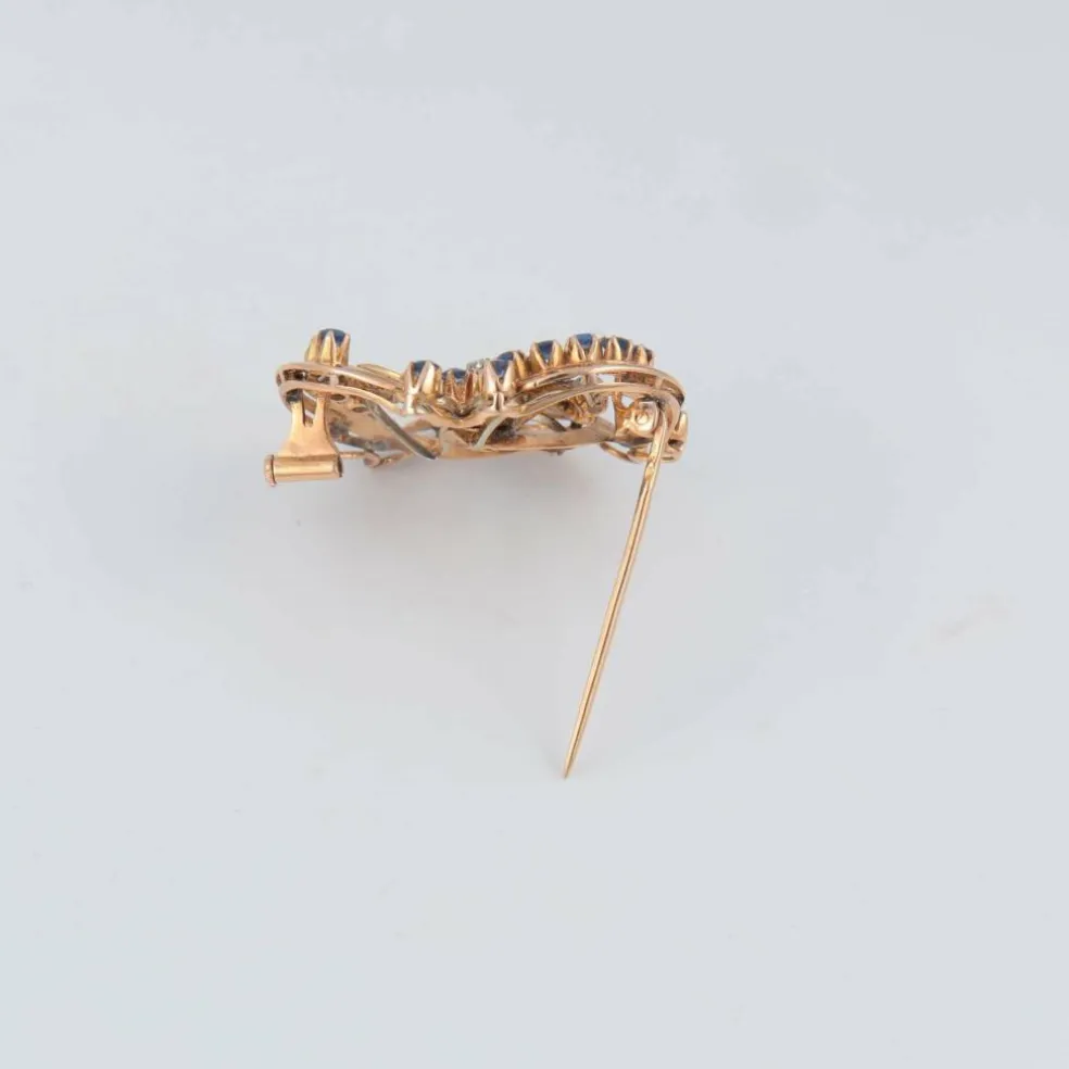 Broche trilobée Napoléon III