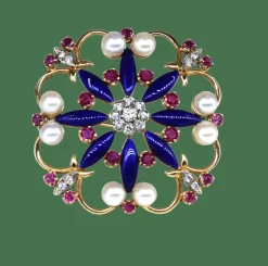 Broche vintage des années 60