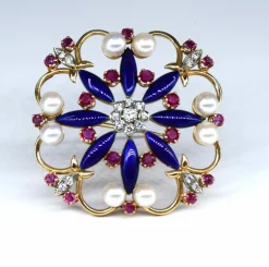 Broche vintage des années 60