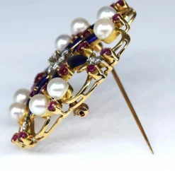 Broche vintage des années 60