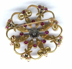 Broche vintage des années 60
