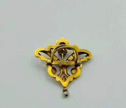Broche vintage française Art Déco