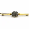 Broche Vintage Or jaune, Or blanc Diamant