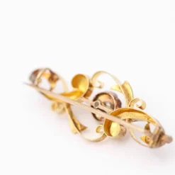 Broche vintage originale et diamants