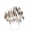 Broche vintage saphirs en or 18k