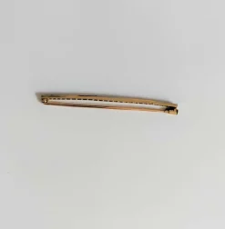 Broche-barrette Art Déco Rubis Et Diamants
