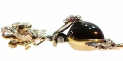 Broche/pendentif diamant
