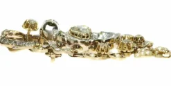 Broche/pendentif diamants