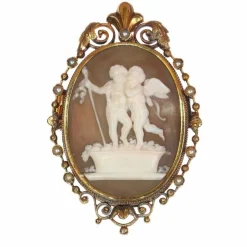 Broche/pendentif en or