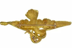 Broche/pendentif or et diamant