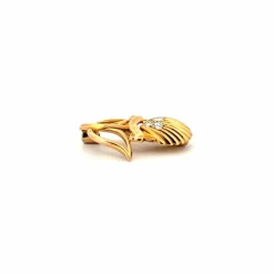 Broches Or Jaune 18k & Diamants