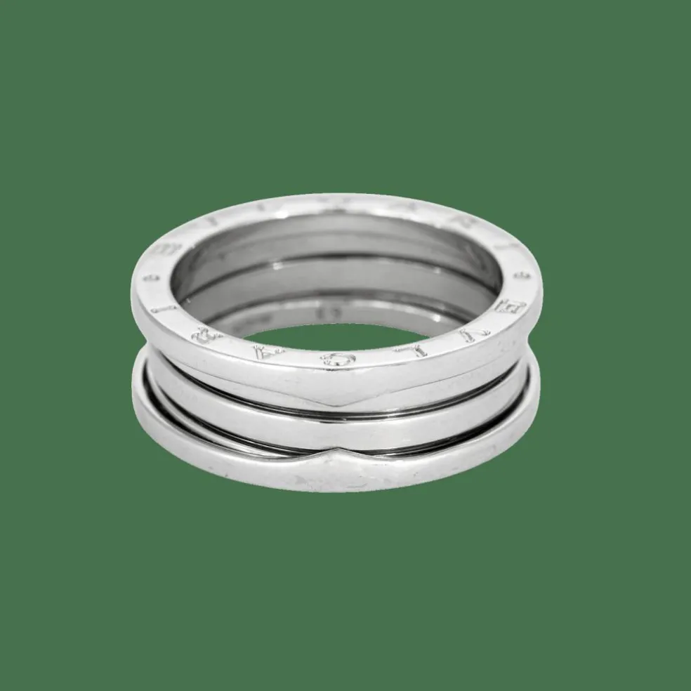 BULGARI - B Zero1 - Bague or blanc