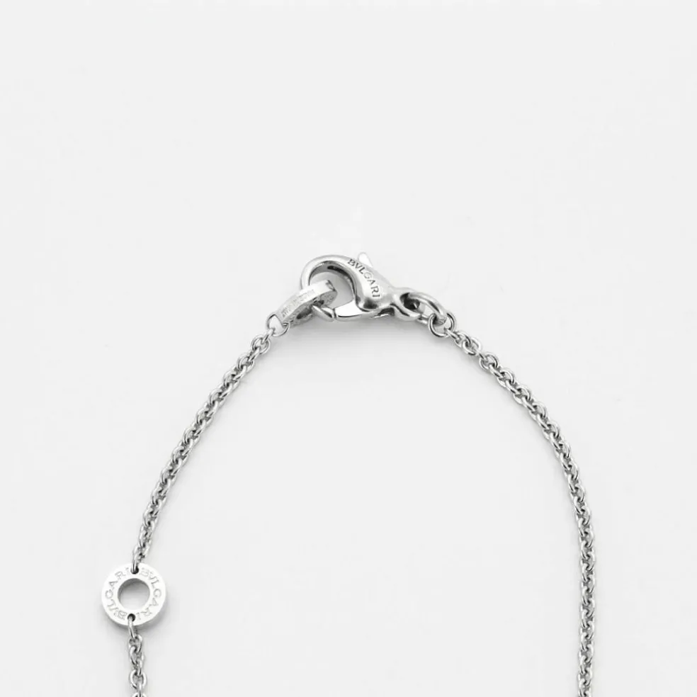 BULGARI - Collier B ZER0 or gris et diamants