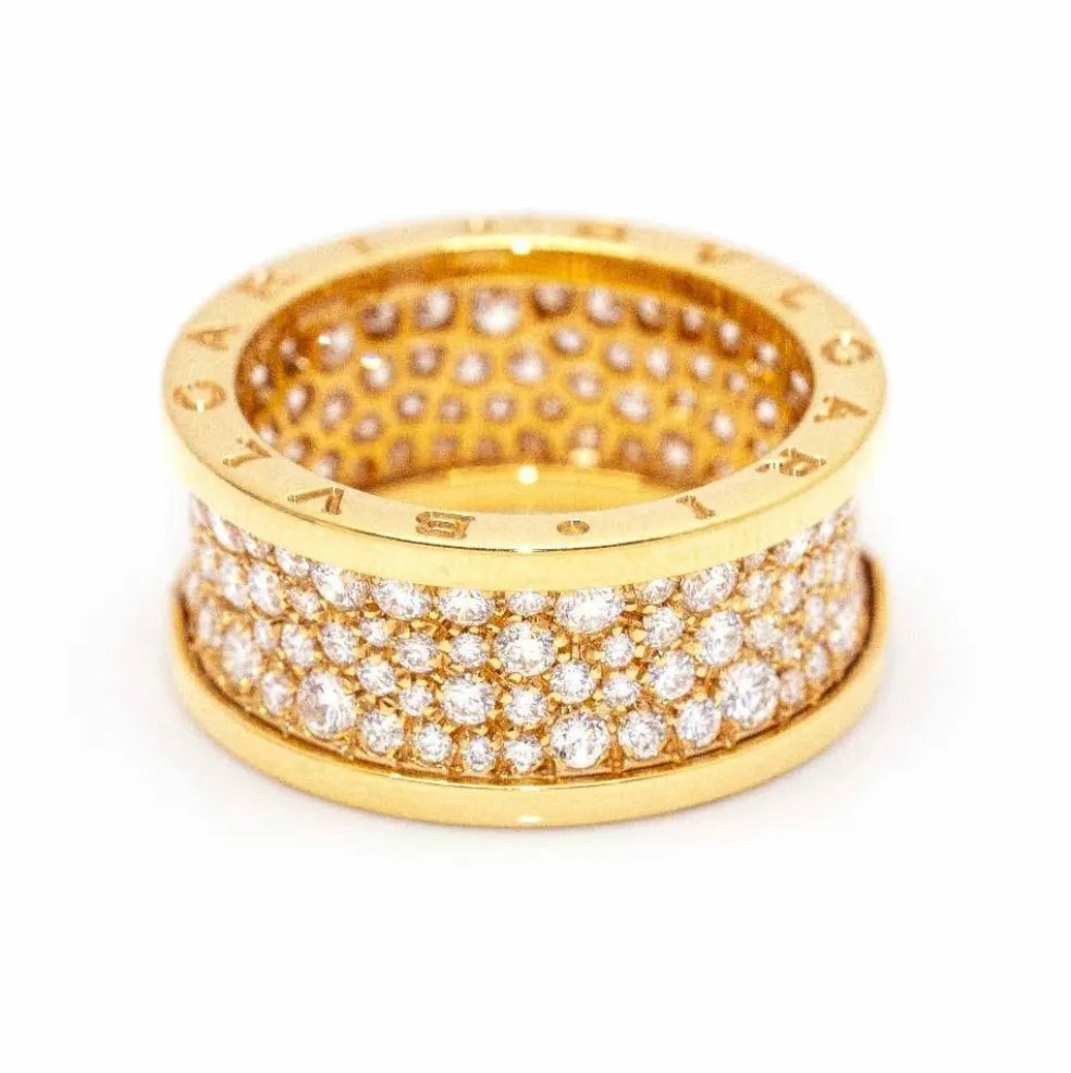 BVLGARI - Bague B.ZERO1 avec Diamants