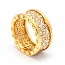 BVLGARI - Bague B.ZERO1 avec Diamants