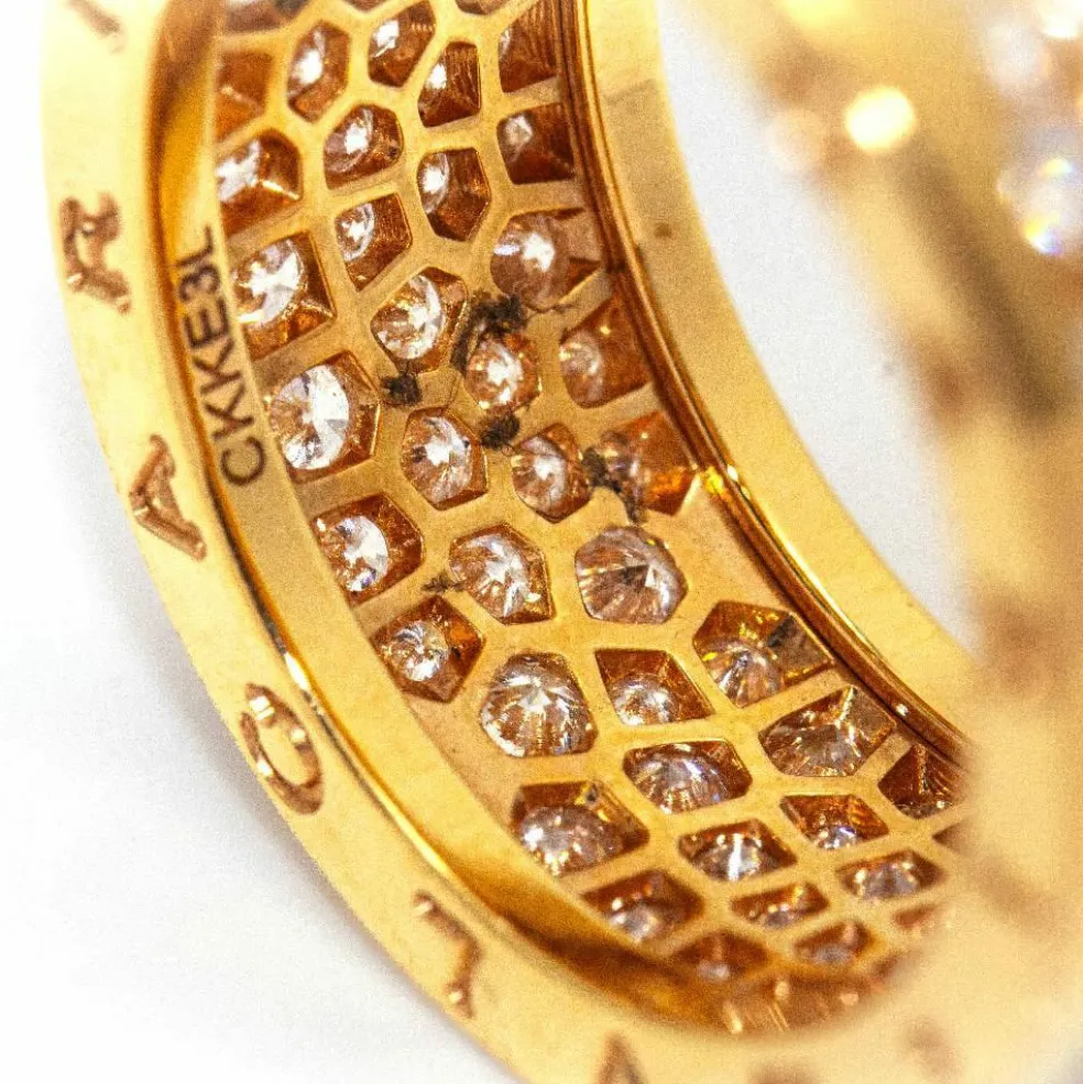 BVLGARI - Bague B.ZERO1 avec Diamants