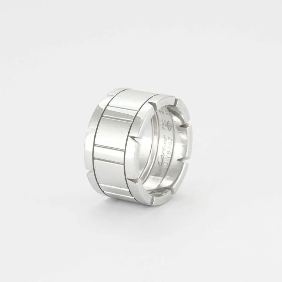 CARTIER - Bague Tank Français
