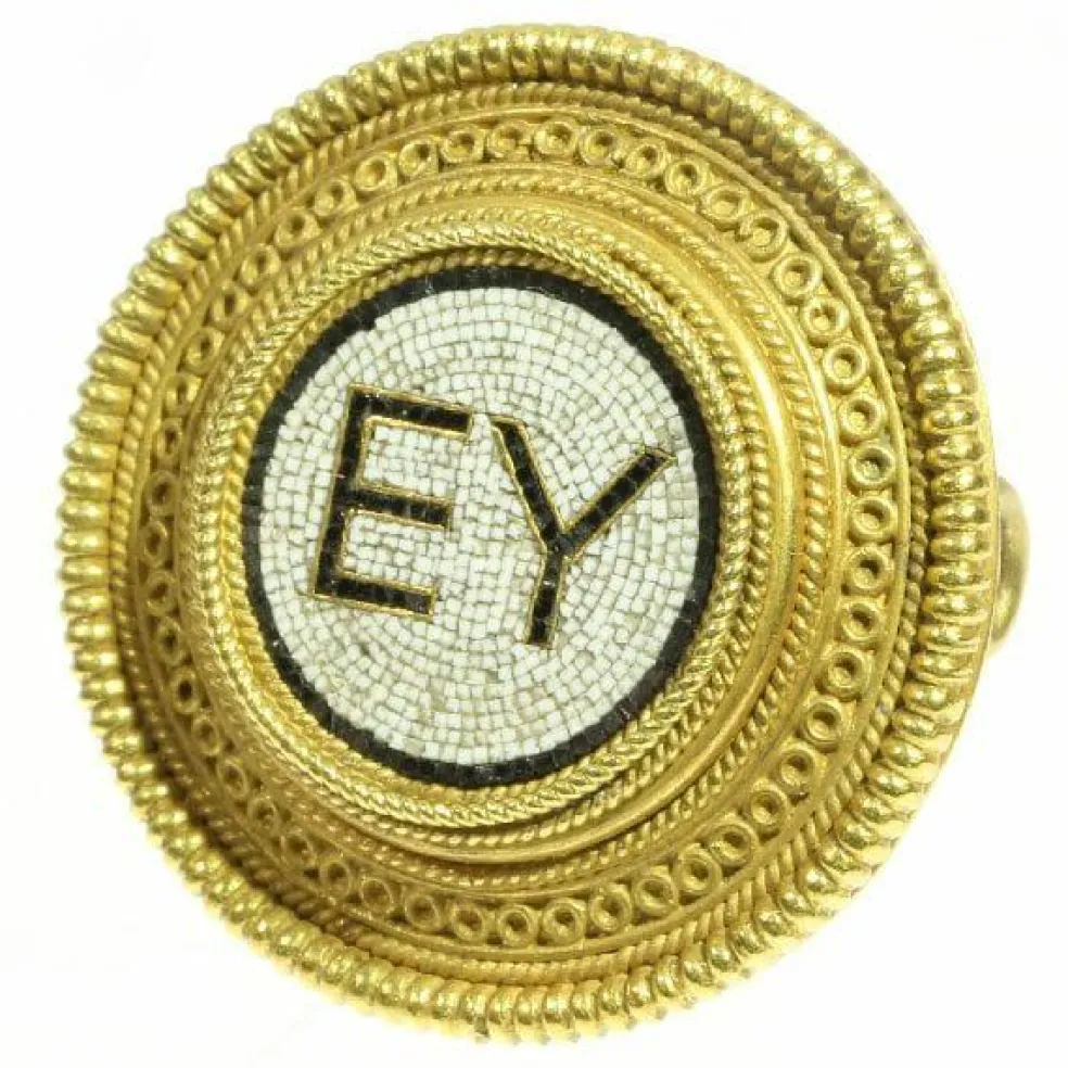 Castellani - broche en or