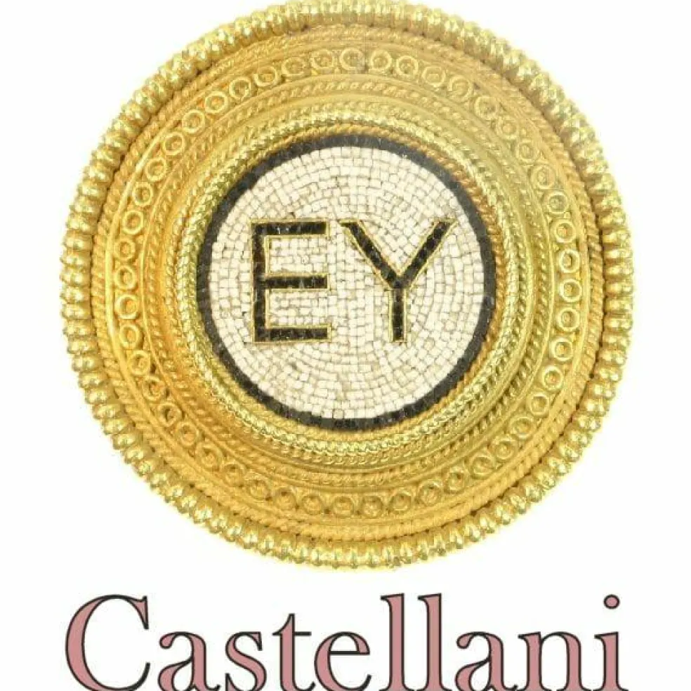 Castellani - broche en or